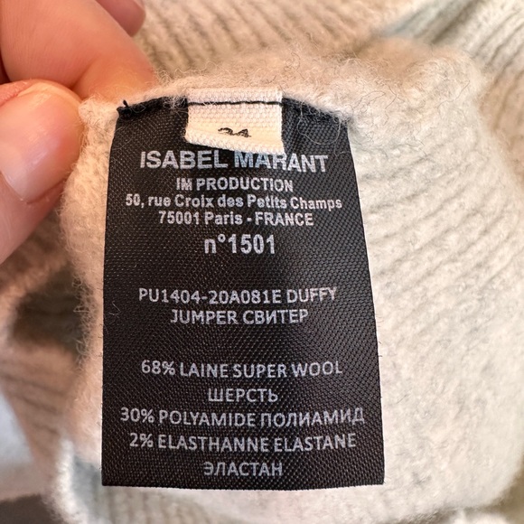 Etoile Isabel Marant Duffy Raglan Sweater - Picture 2 of 4